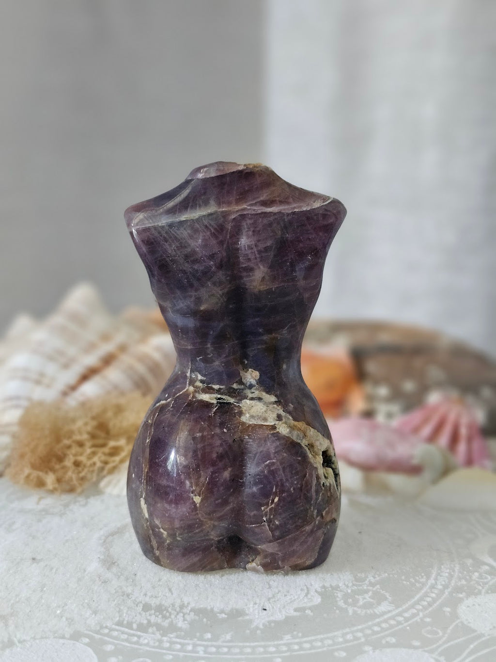 Lavender Rose Quartz Goddess Body