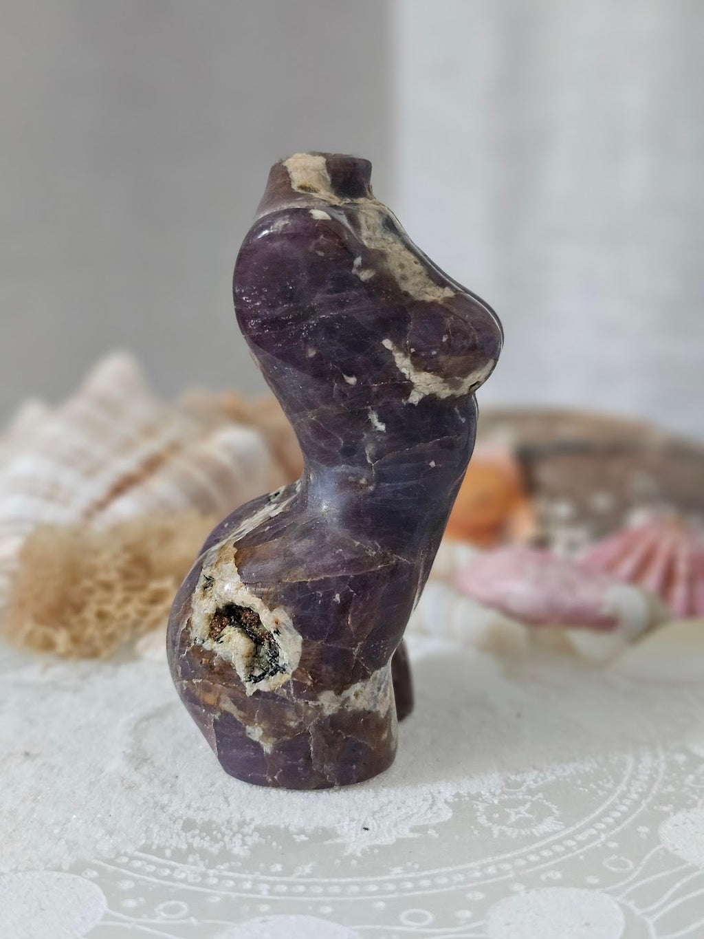 Lavender Rose Quartz Goddess Body