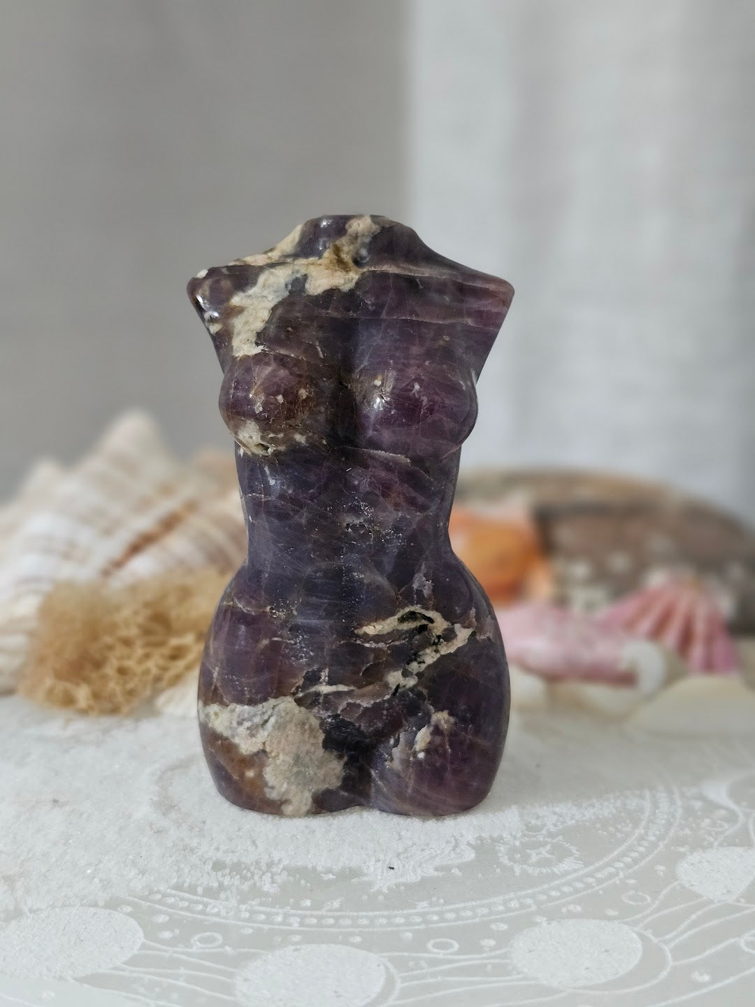 Lavender Rose Quartz Goddess Body