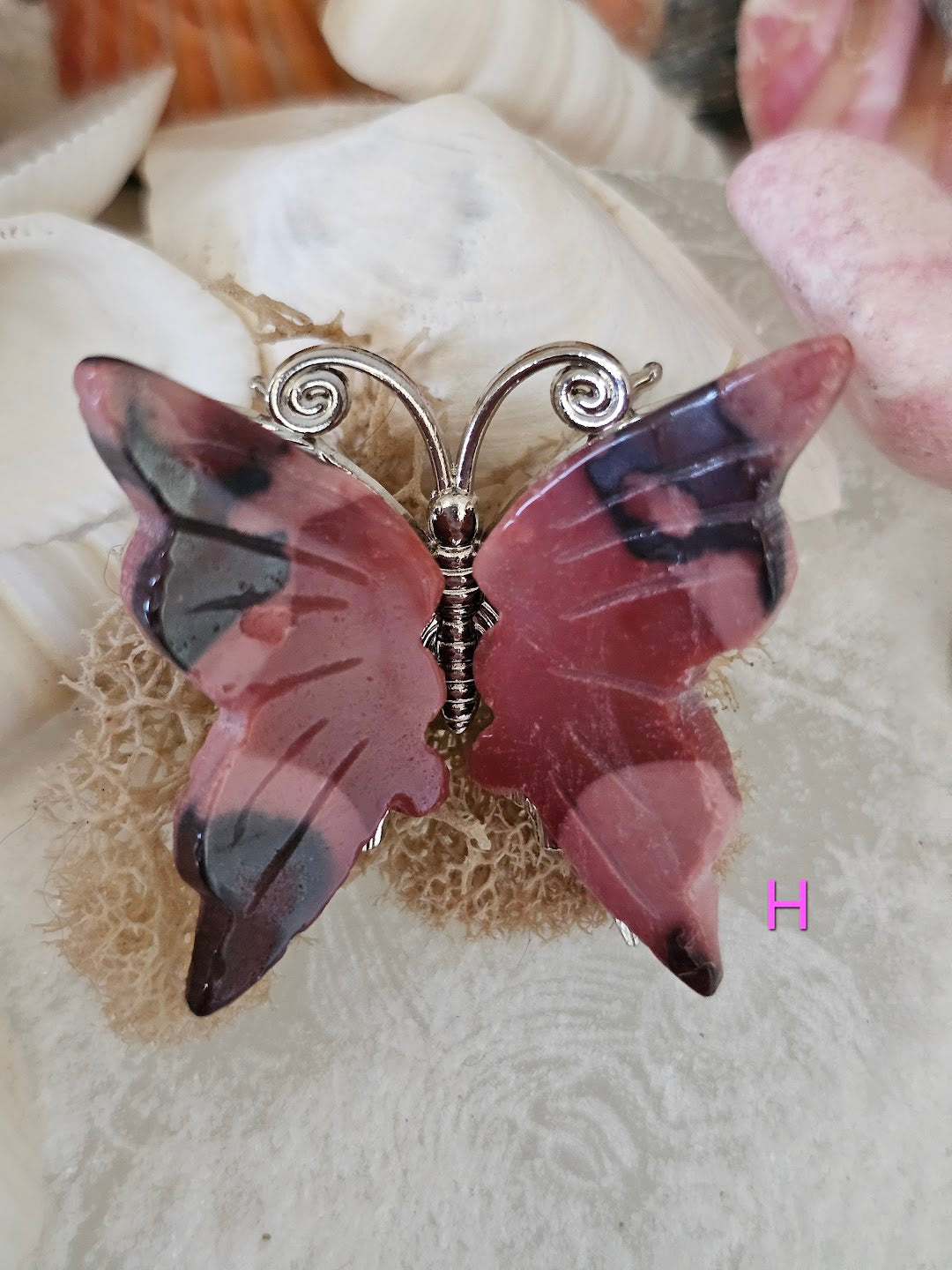 Crystal Butterfly Carving