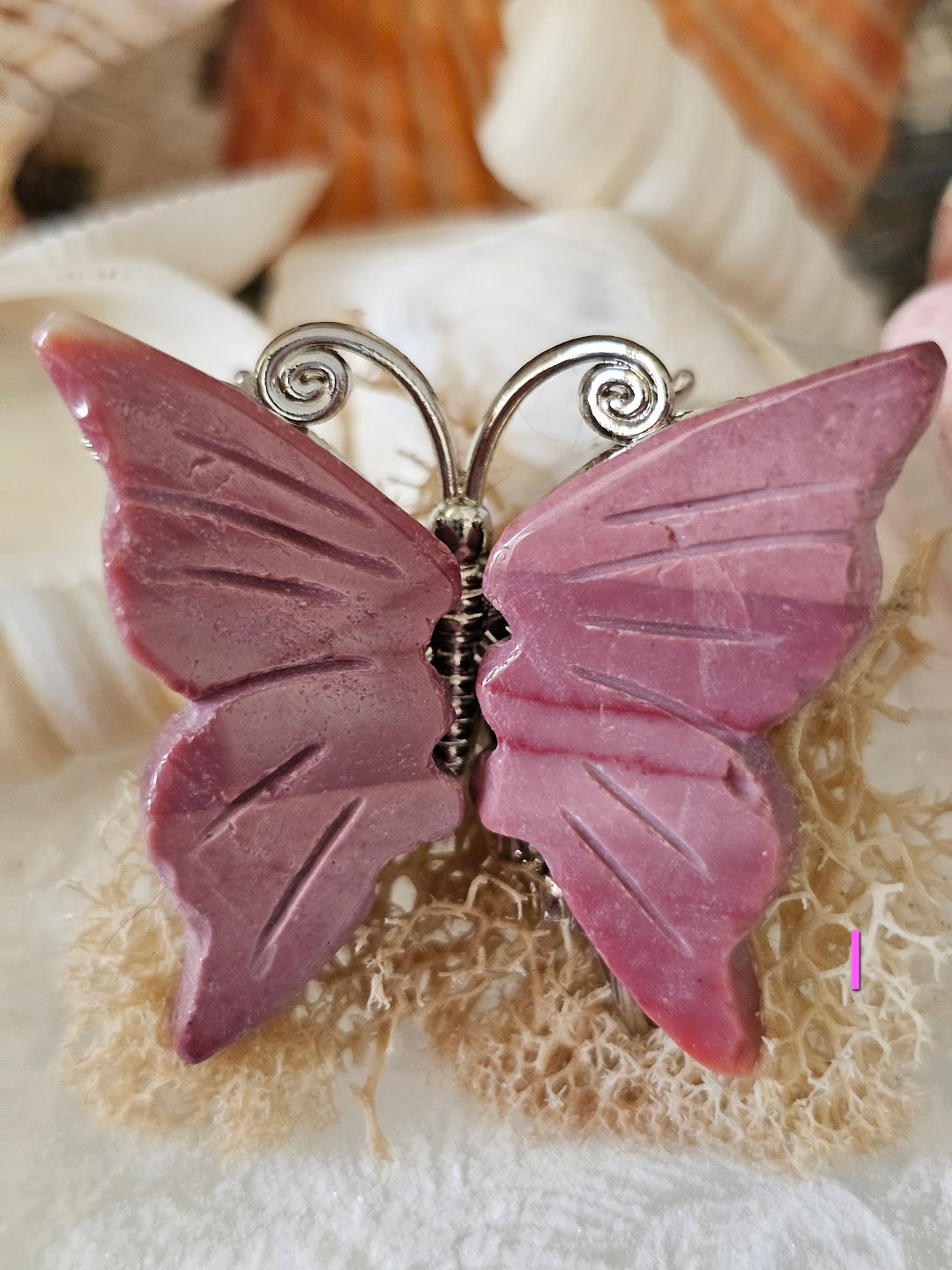 Crystal Butterfly Carving