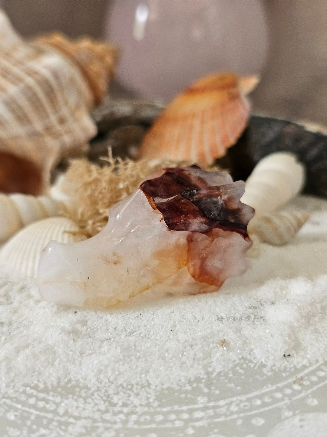 Mini Fire Quartz Dragon