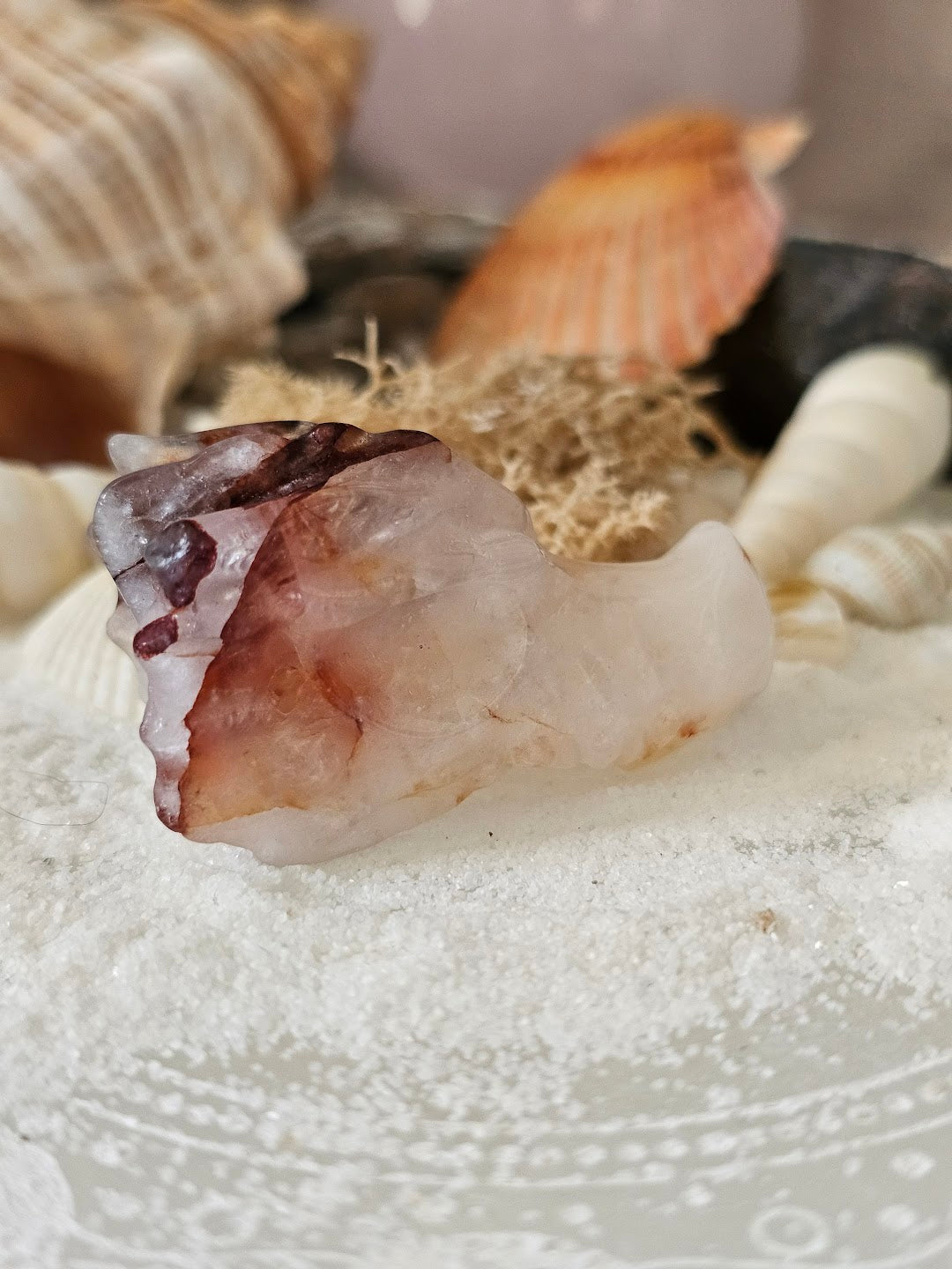 Mini Fire Quartz Dragon