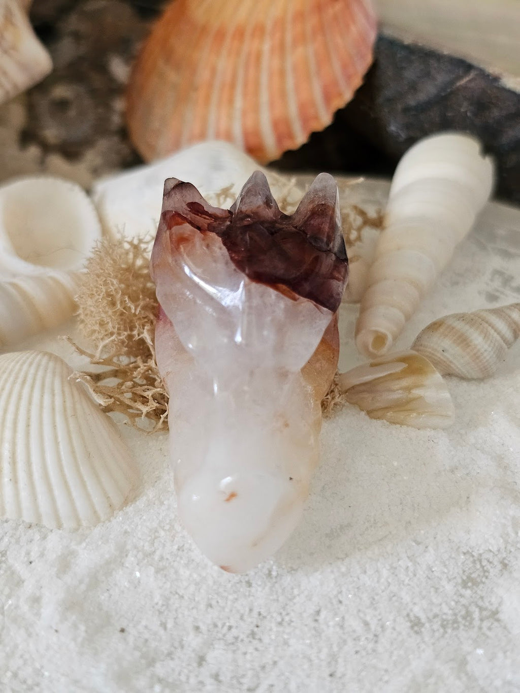 Mini Fire Quartz Dragon