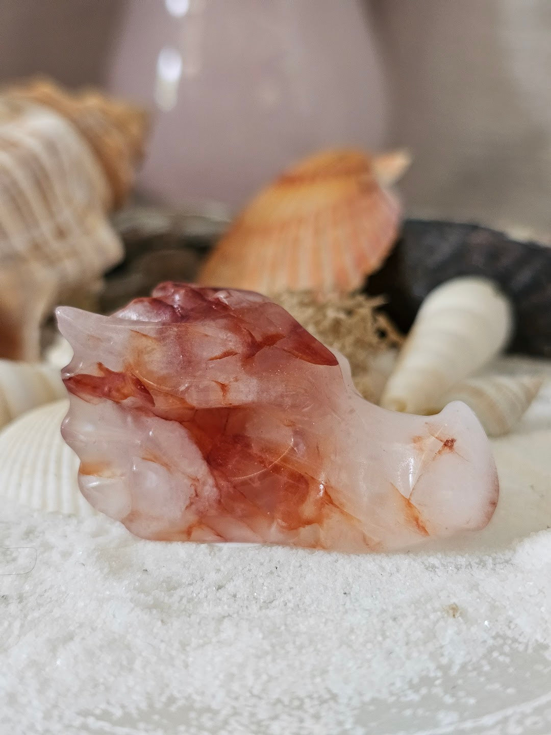 Mini Fire Quartz Dragon