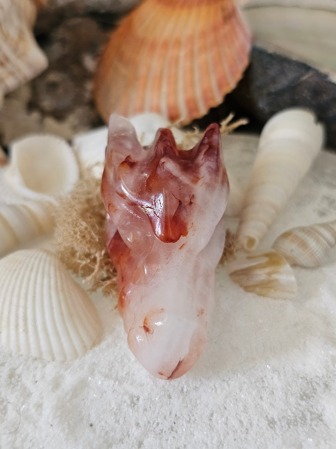 Mini Fire Quartz Dragon