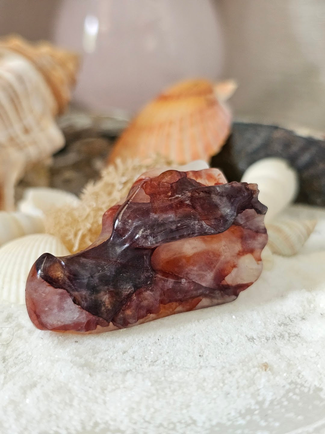 Mini Fire Quartz Dragon