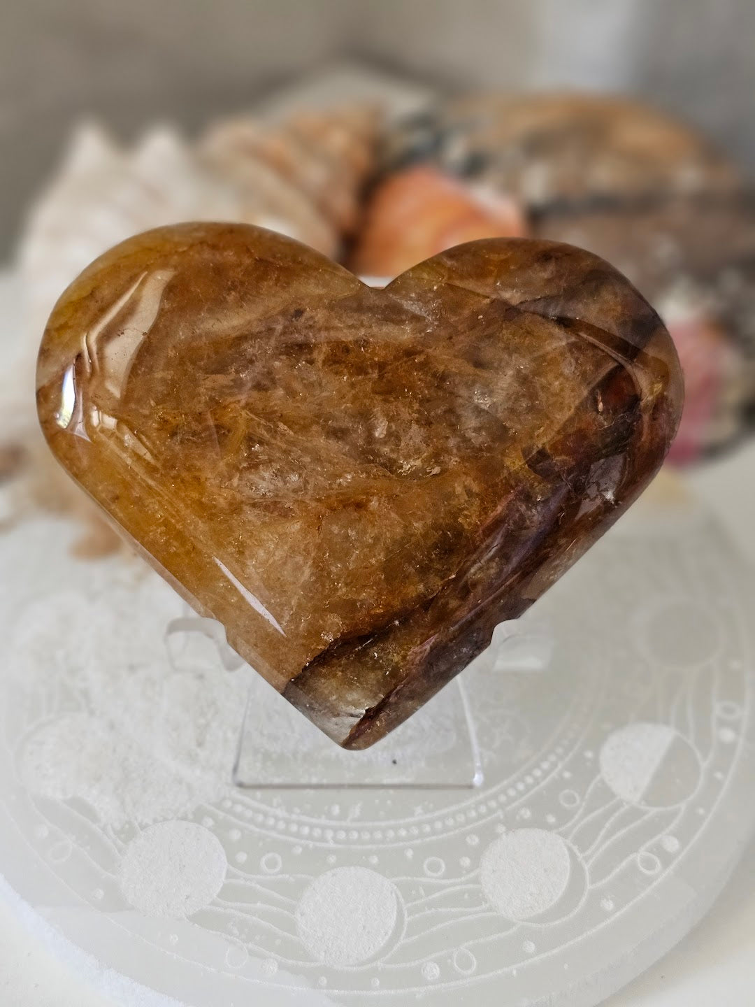 Golden Healer x Fire Quartz Heart
