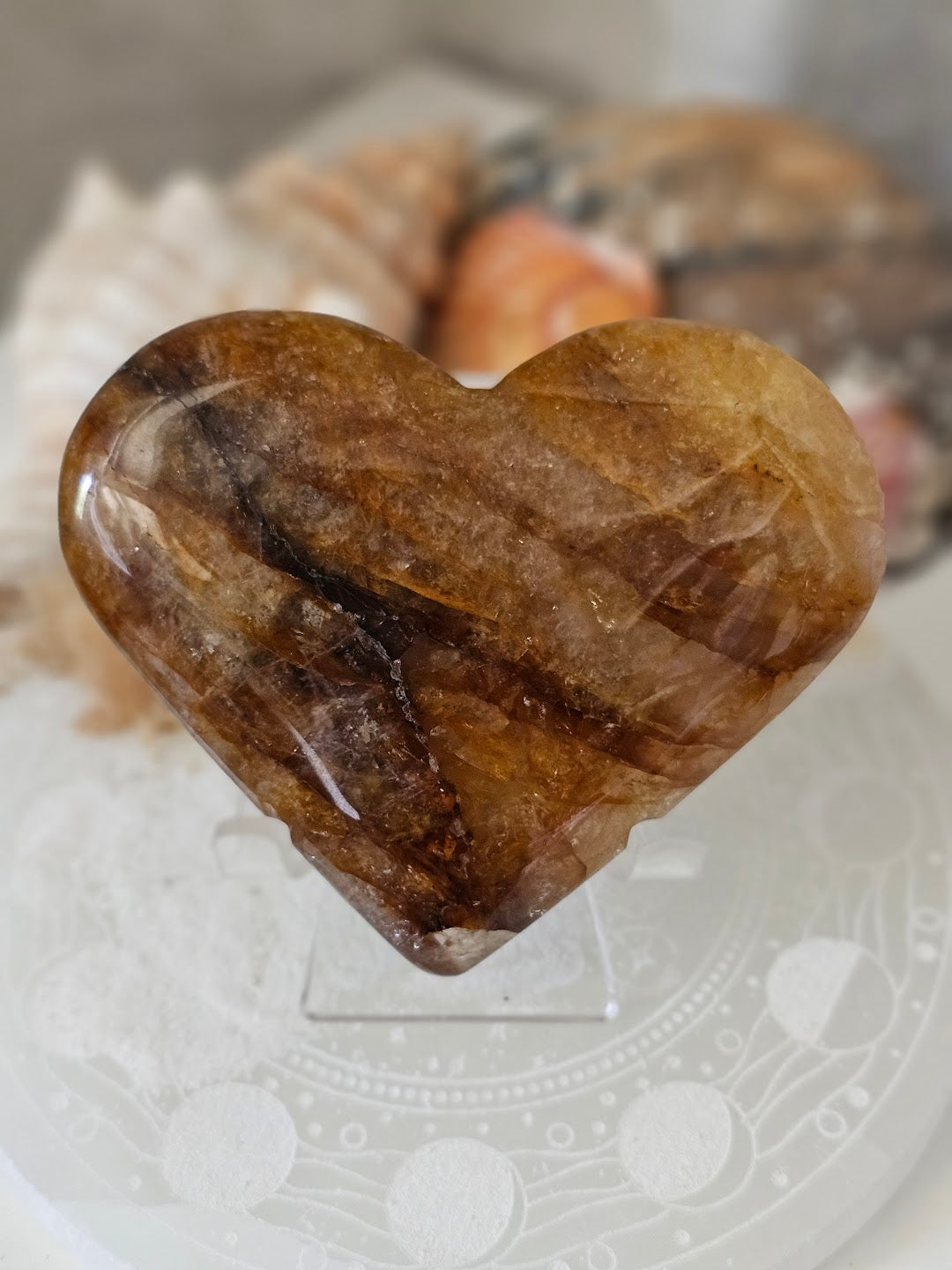 Golden Healer x Fire Quartz Heart