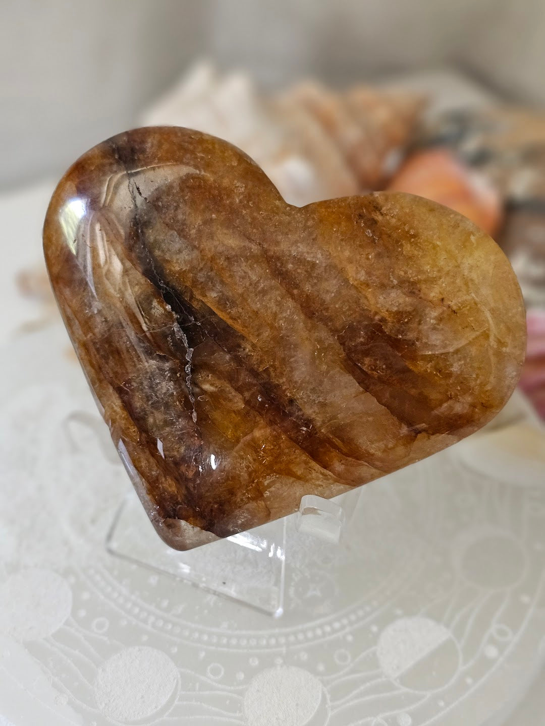 Golden Healer x Fire Quartz Heart
