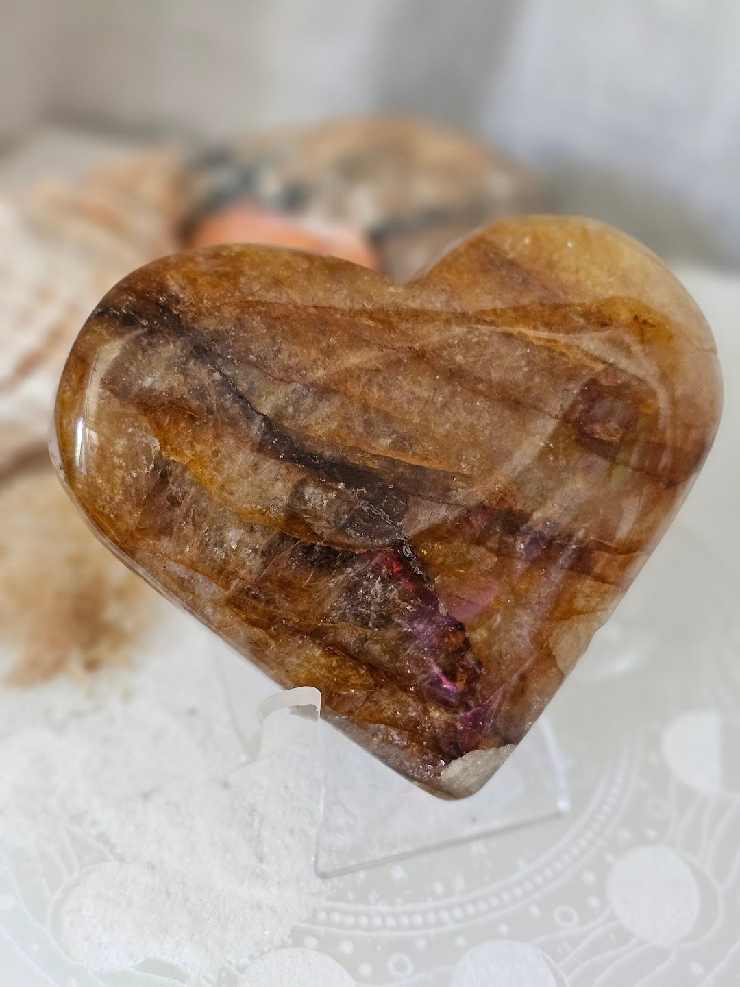 Golden Healer x Fire Quartz Heart