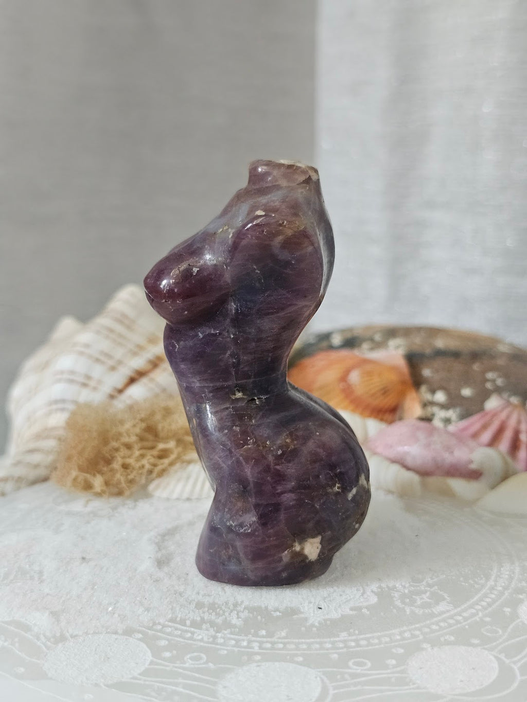 Lavender Rose Quartz Goddess Body