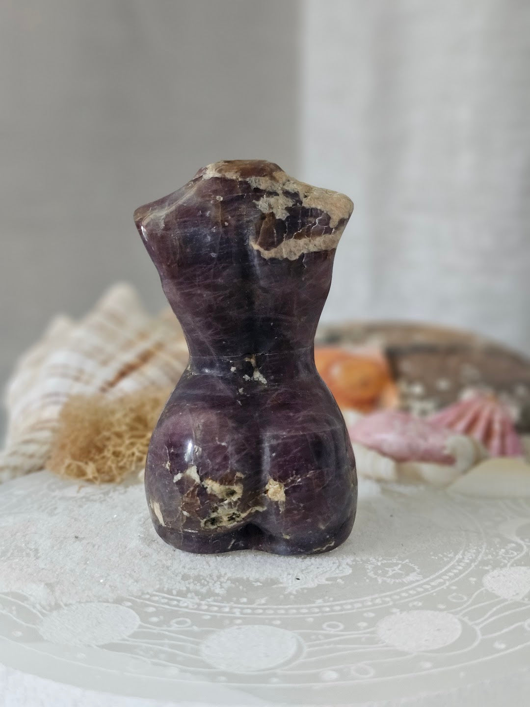 Lavender Rose Quartz Goddess Body