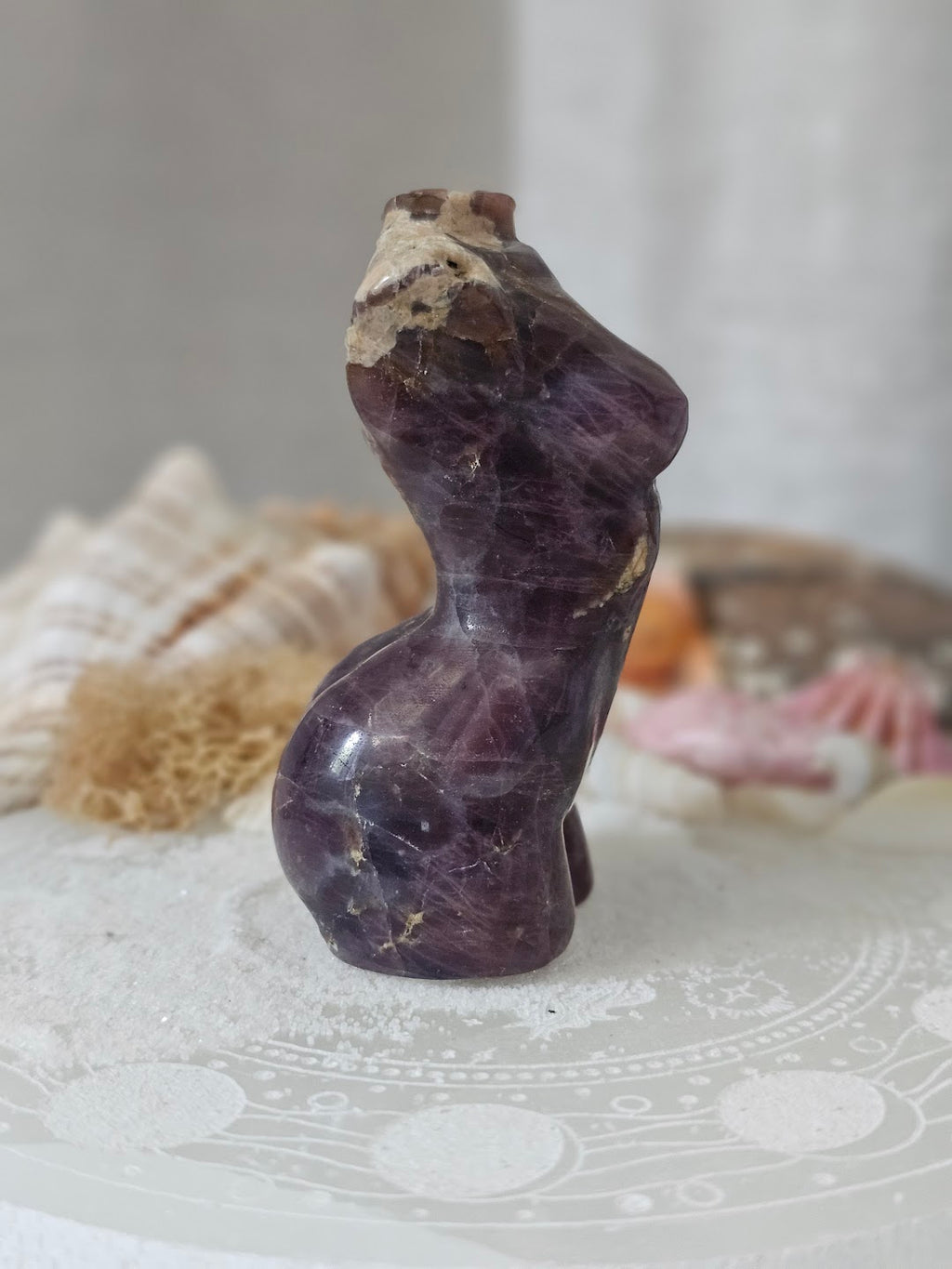 Lavender Rose Quartz Goddess Body
