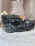 Labradorite Dragon Head